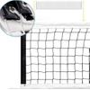 Thickened Knotless Volleyball Net
